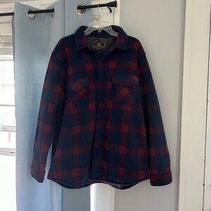Freedom Foundry Fleece flannel jacket